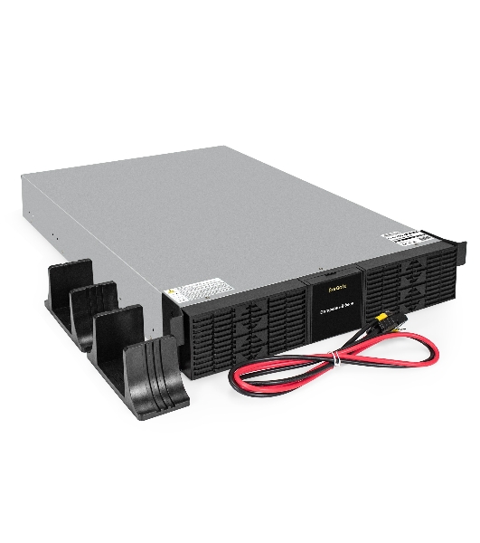 Батарейный блок ExeGate PowerExpert BX-2U.192V.16S7Ah для ULS-575-6kVA/ULS-575-10kVA встроенные батареи 12V 7.2Ah - 16шт, Rackmount 2U/Tower, металлический корпус, черный