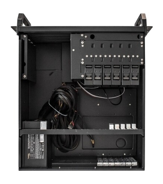 Серверный корпус ExeGate Pro 4U4021S (RM 19', высота 4U, глубина 480, БП 600ADS, USB)