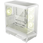 Компьютерный корпус MSI MAG PANO 130R PZ White 2xUSB 3.2 Gen 1, 1xUSB 3.2 Gen2 Type-C, 3x120мм ARGB Reverse Blade Fan, 1x120мм ARGB Fan, 1 to 3 Fan PWM Splitter, Tempered Glass Window, фото13