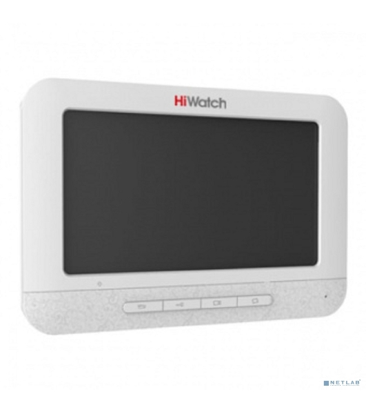 Видеодомофон HiWatch DS-D100MF серебристый