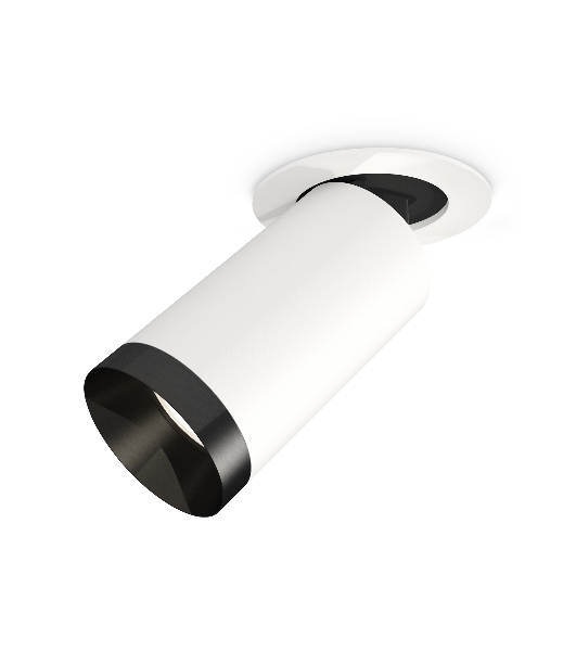 Светильник Ambrella Light XM6322201 SWH/PBK белый песок/черный полированный MR16 GU5.3 (A2241, C6322, N6131)