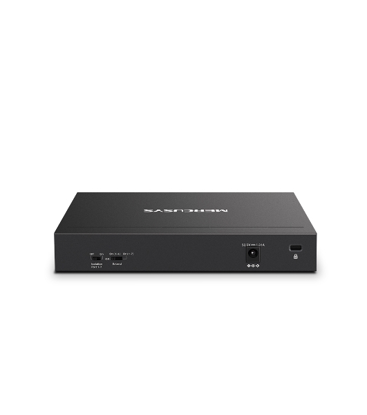 Коммутатор настольный Mercusys MS108GP с 8 гигабитными портами (7 портов PoE+)