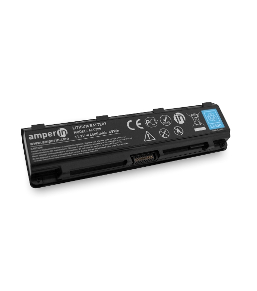 Аккумуляторная батарея Amperin для ноутбука Toshiba Satellite C800 11.1V 4400mAh (49Wh)
