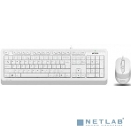 Комплект клавиатура+мышь A4Tech FStyler F1010 проводной, USB, 1600 DPI, белый/серый, фото15