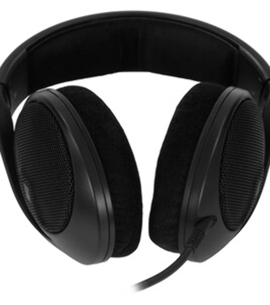 Проводные наушники Sennheiser HD 400 PRO черный, полноразмерные, Jack 3.5/6.3 мм