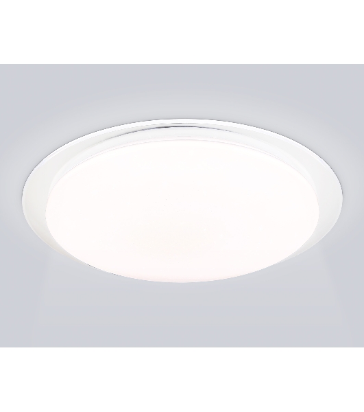 Светодиодный светильник RGB Ambrella light FZ770 WH белый IP20 42W 3000-6500K+RGB 450*55 (ПДУ ИК)