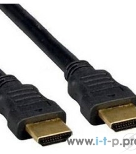 Кабель Cablexpert HDMI CC-HDMI4F-6, 19M/19M, v2.0, медь, позол.разъемы, экран, плоский кабель, 1.8м, черный, пакет