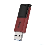 Флешка USB Netac U182 (NT03U182N-032G-32RE), 32Gb, USB 3.0, R/W 70/30, красный/черный, фото 1