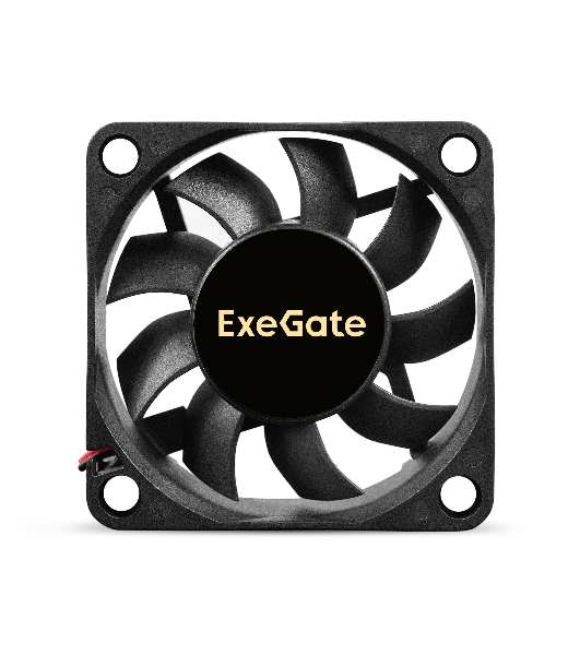Вентилятор корпусной ExeGate EX06015S2P-24, 60 мм, 4800 об/мин, 34 дБ, 2-pin, без подсветки