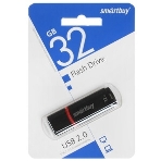Флешка USB Smartbuy Crown black (SB32GbCRW-K), 32Gb, USB 2.0, R/W 15/5, черный/красный, фото6