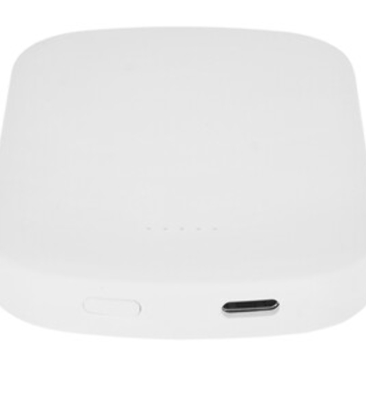 Портативный аккумулятор OLMIO QM-05, 4200mAh, 20W PowerDelivery, 15W wireless, белый