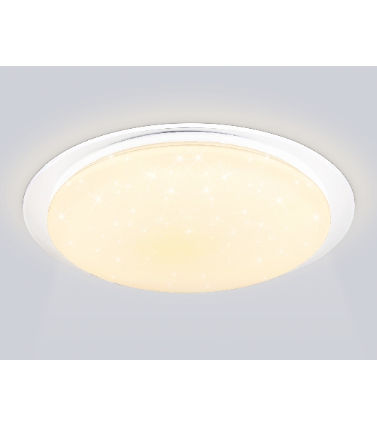 Светодиодный светильник RGB Ambrella light FZ770 WH белый IP20 42W 3000-6500K+RGB 450*55 (ПДУ ИК)