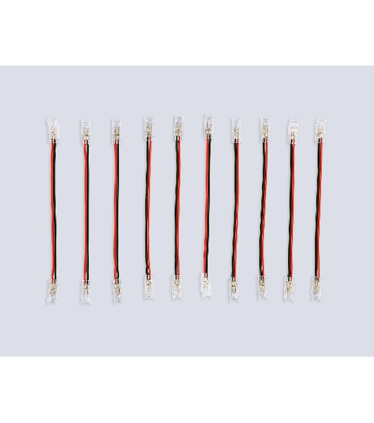 GS7885 Соединитель гибкий двухсторонний COB 12/24V для лент 5mm (2 конт.) (10шт)