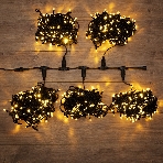 Гирлянда Neon-night LED ClipLight 24V, 5 нитей по 20 метров, цвет диодов теплый белый, фото 1