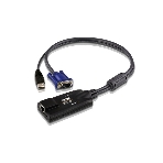 Переключатель ATEN KA7570 Кабель-адаптер KVM USB (Клав+мышь), HDB-15, фото 1