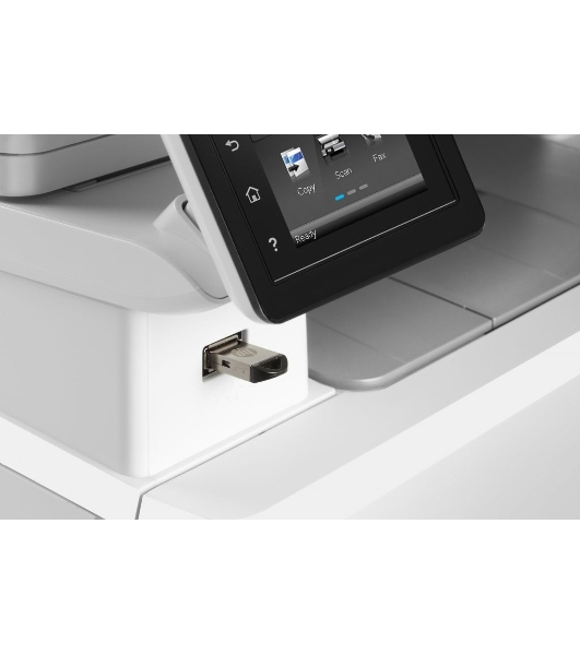 МФУ лазерное HP Color LaserJet Pro M283fdw (7KW75A), A4, цветной, печ. до 21 стр/мин., скан. до 26 стр/мин. (ч/б) 22 стр/мин. (цвет), 600 x 600 dpi (печать) 300x300dpi (скан), USB, RJ-45, Wi-Fi, Air Print, Mopria
