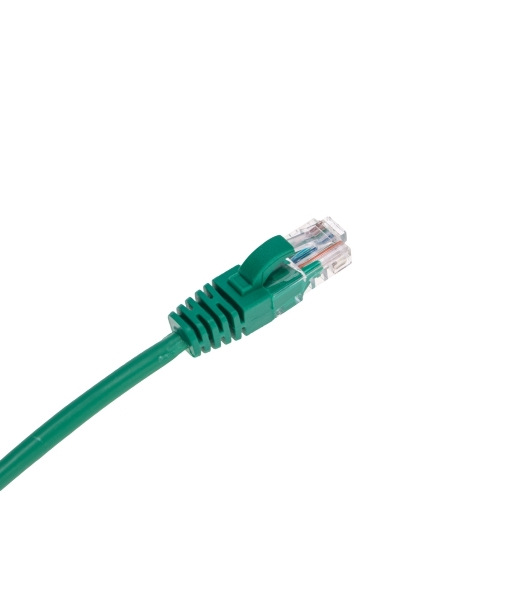 Патч-корд U/UTP Rexant cat.5e, RJ45-RJ45, 26AWG, ZH нг(А)-HF, зеленый, 0,3 м