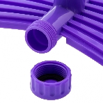Разбрызгиватель пластиковый Palisad, вращ. с 3 лоп., штуц D 3/4', с подст., S поля. 180 кв. м, D 15 м, фото2