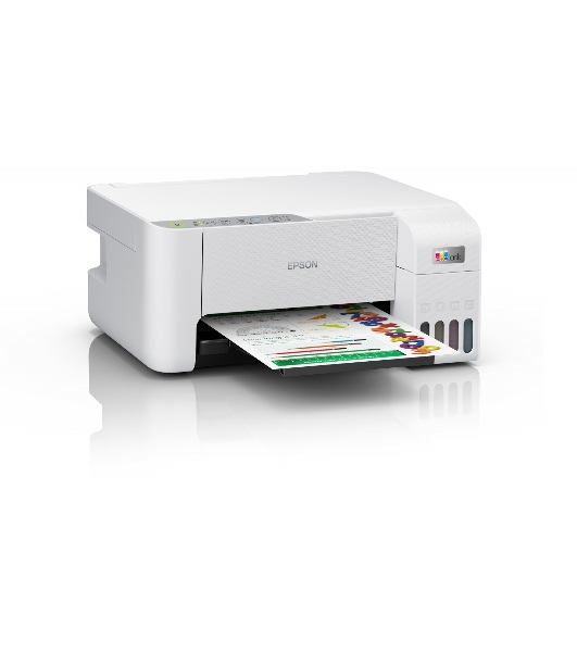 МФУ струйное Epson L3256 (C11CJ67407/C11CJ67414/C11CJ67421/C11CJ67519/C11CJ67504/C11CJ67524/C11CJ67516), A4 цветное, печ. до 10 стр/мин. (ч/б) до 5 стр/мин. (цвет), 1440 x 5760 dpi (печать) 1200x2400dpi (скан.), USB, Wi-Fi