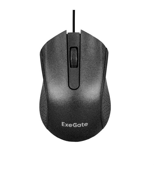 Мышь проводная ExeGate Professional Standard SH-8012 черный, 1000 dpi, USB, кнопки - 3