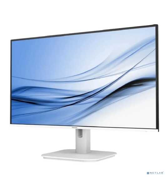 Монитор 27' Philips 27E1N1200AW IPS 1920x1080, 100 Гц, 4 мс, 16:9, 300 кд/м², HDMI 1.4, DP 1.2, VGA, 3.5 мм, динамики (2x2 Вт), Adaptive-Sync, белый