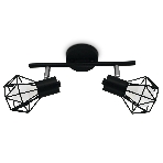 Светильник Ambrella light TR8621/2 BK/CH черный/хром E27*2 max 40W 260*91*175, фото5