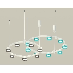 Светильник Ambrella light XR92081300/16 SWH/BL/BK белый песок/голубой/тонированный GX53 (A9208, C9241, C9236, N8488, N8484), фото3