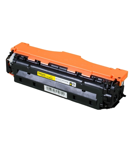 Картридж Sakura CF382A для HP MFP M476, желтый, 2700 к.