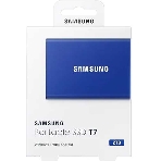 Внешний SSD Samsung T7, 2TB, USB 3.2 Gen 2 Type-C, R/W 1050/1000, синий, фото8