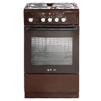 Плита электрическая De Luxe 5004.18э-014 коричневый, конфорок 4 шт, духовка 43 л, 50 см x 85 см x 50 см, фото2