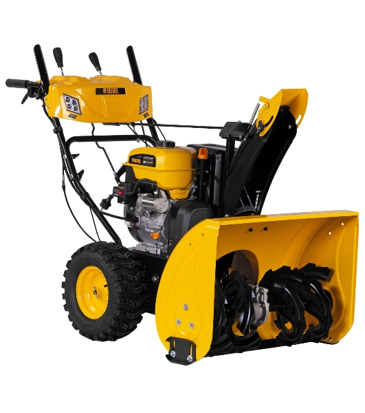 Бензиновая снегоуборочная машина Denzel SBL 711D PRO, 302cc, эл.старт, фара, обогрев, блок. дифф.