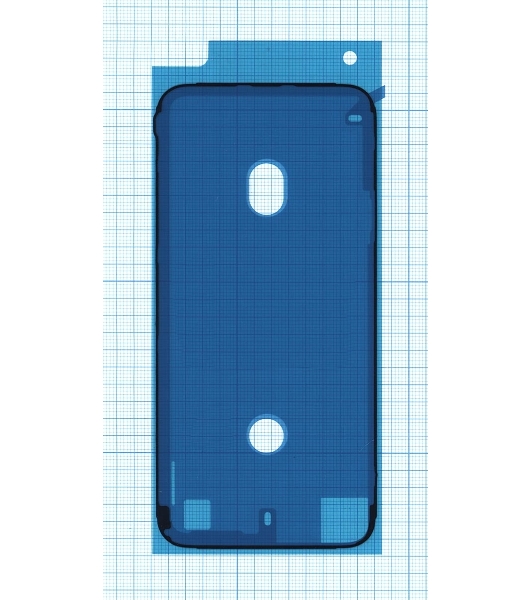 Водозащитная прокладка (проклейка) для iPhone 8, черная