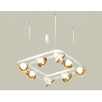 Светильник Ambrella light XB9177081/8 SWH/PYG/CL белый песок/золото желтое полированное/прозрачный GX53 (С9177, N8144), фото3