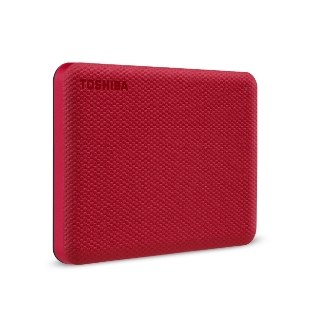 Внешний HDD 2.5' Toshiba Canvio Advance, 4TB, USB 3.2 Gen 1 Type-A, 5400 rpm, красный