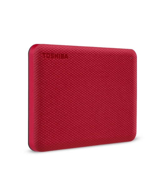Внешний HDD 2.5' Toshiba Canvio Advance, 4TB, USB 3.2 Gen 1 Type-A, 5400 rpm, красный
