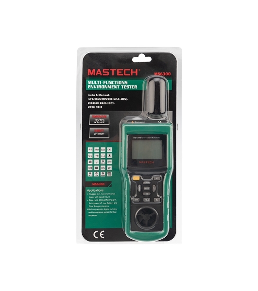 Многофункциональный тестер окружающей среды MS6300 MASTECH