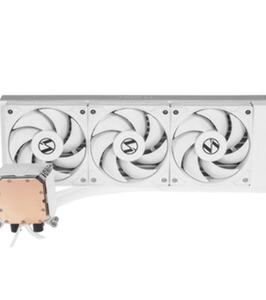 Система жидкостного охлаждения Lian-Li HydroShift LCD 360S Soc-AM5/AM4/1700 белый 4-pin 29.8dB Al+Cu LCD 330W Ret (G89.GHSLCD36SW.R0)