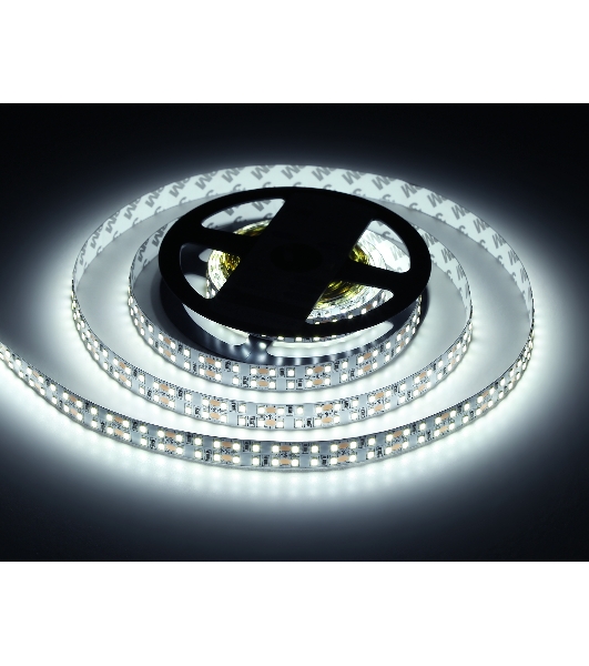 Светодиодная лента Ambrella light GS1703 2835 240Led/ 24W m/ 12V IP20 6500K/ 5000*10*1.2mm (2 конт.)