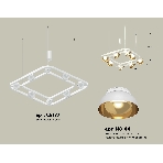 Светильник Ambrella light XB9177081/8 SWH/PYG/CL белый песок/золото желтое полированное/прозрачный GX53 (С9177, N8144), фото 1