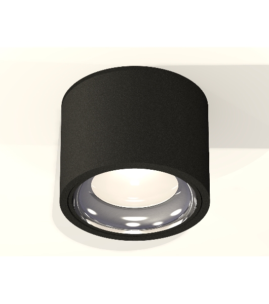 Светильник Ambrella Light XS7511011 SBK/PSL черный песок/серебро полированное MR16 GU5.3 (C7511, N7023)