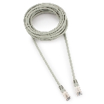 Патч-корд FTP Cablexpert cat.5e, 5м, литой, многожильный серый, фото 1