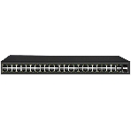 Коммутатор Osnovo SW-64822(700W) 48 портовый PoE коммутатор, 48*10/100 Base-T PoE, 2*GE Combo Uplink, PoE на порт до 30W, суммарная мощность PoE до 700W, фото2