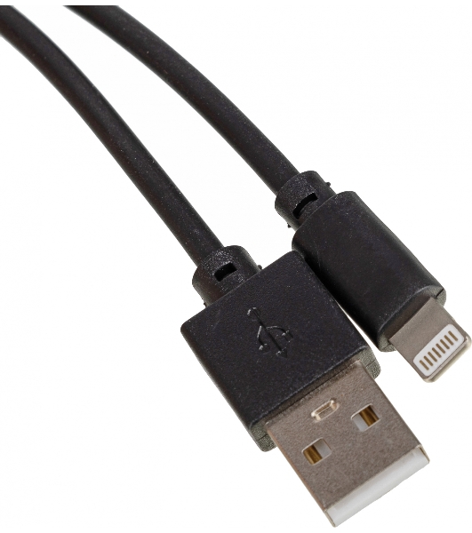 Кабель USB (m)-Lightning (m) 3м черный