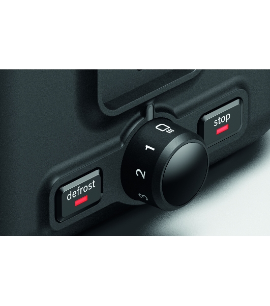 Тостер Bosch TAT3P420 нержавеющая сталь, 970 Вт, 2 слота
