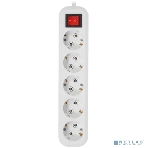 Сетевой фильтр 5bites SP5W-350 5S/3x1.5MM2/16A/ABS/5M/белый, фото 1