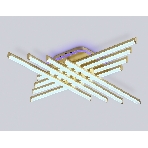 Потолочный светодиодный светильник Ambrella light FL6263 GD золото 115W 3000K-6400K+RGB 810*810*130 (ПДУ ИК), фото8