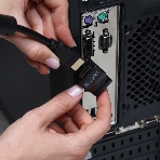 Переходник штекер Rexant HDMI - гнездо HDMI, поворотный, фото3