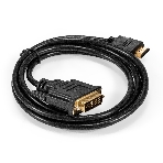 Кабель HDMI-DVI-D ExeGate EX-CC-HDMIM-DVI2M-1.5 (19M/(24+1)M, dual link, 1,5м, позолоченные контакты), фото3