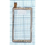 Сенсорное стекло (тачскрин) XC-PG0700-238-A1, белое, фото3