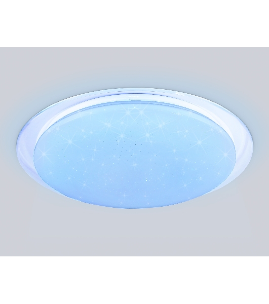 Светодиодный светильник RGB Ambrella light FZ770 WH белый IP20 42W 3000-6500K+RGB 450*55 (ПДУ ИК)